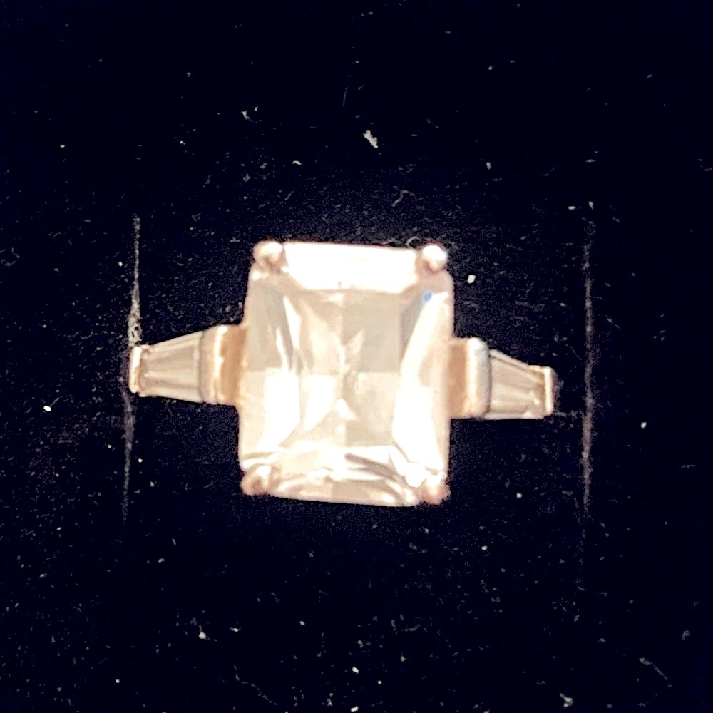 Elegant Gold and Sterling Silver Ring